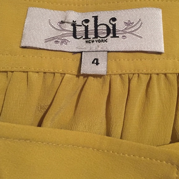Tibi silk button front skirt - Picture 2 of 2